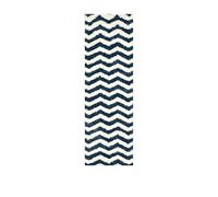 Safavieh Reese Tapis Polypropylène/Polyester Ivoire/Bleu 68 X 152 cm