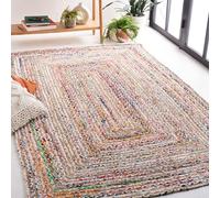 Safavieh Tapis Boho pour Salon, Salle à Manger, Chambre à Coucher - Cape Cod Collection, Tapis à Poil Court, Multi, 152 X 229 cm