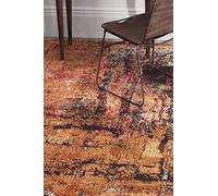 SAFAVIEH Tapis Boho pour Salon, Salle à Manger, Chambre à Coucher - Monaco Collection, Tapis à Poil Court, Multi, 122 X 170 cm