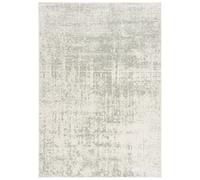 SAFAVIEH Tapis Contemporain pour Salon, Salle à Manger, Chambre à Coucher - Adirondack Collection, Tapis à Poil Court, Beige et Sauge, 120 x 180 cm