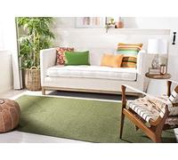 Safavieh Tapis Contemporain pour Salon, Salle à Manger, Chambre à Coucher - Réversible - Braided Collection, Tapis à Poil Court, Vert, 160 X 230 cm