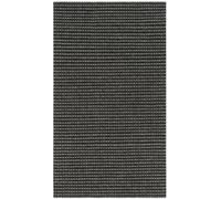 SAFAVIEH Tapis géométrique pour Salon, Salle à Manger, Chambre à Coucher - Natura Collection, Tapis à Poil Court, Gris et Noir, 61 X 91 cm