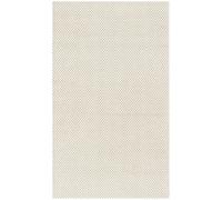SAFAVIEH Tapis géométrique pour Salon, Salle à Manger, Chambre à Coucher - Natura Collection, Tapis à Poil Court, Ivoire, 76 X 122 cm