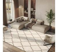 Safavieh Tapis Shag pour Salon, Salle à Manger, Chambre à Coucher - Hudson Shag Collection, Tapis à Poil Long, Gris foncé et Ivoire, 91 X 152 cm