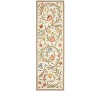 SAFAVIEH Tapis Traditionnel pour Salon, Salle à Manger, Chambre à Coucher - Chelsea Collection, Tapis à Poil Court, Ivoire et Multicolore, 50 x 75 cm