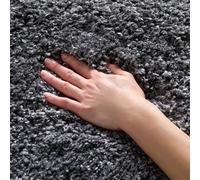 Safavieh Zoe Tapis Polypropylène/Jute/Polyester/Coton Gris Foncé 91 X 152 cm