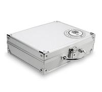 Safe 292 malette numismatique Aluminium | avec 6 Plateaux 6328 SP pour 210 Coins de 210 Euro | 250 x 215 x 70 mm