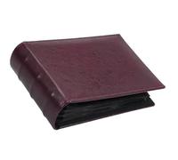 Safe 4138 Album Billets Bordeaux - Album Collection Billets de 50 Pages pour 100 Billets - Format 215 x 150 x 58 mm