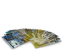 SAFE 5473-15 Feuilles supplémentaires pour album de sous-bocks 7922 | 15 pochettes transparentes à 4-8 sous-bocks | Compatible avec SAFE 7922 | Format DIN A4