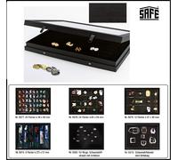 Vitrine À Boucles D'Oreilles Avec Insert En Mousse Fendu Safe 5685 400x300x55mm