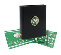 SAFE 7341-B2 Album Premium pièces « 2 Euro » (2011-2015) | Album de collection pour pièces commémoratives européennes | Avec 8 feuilles préimprimées | 4 anneaux | Extensible