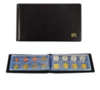 SAFE 763 Mini Album de Pièces de Poche | 10 Pages pour 80 Pièces jusqu’à 38 mm | Pour Sets Complets Euro | Format Compact 210 x 105 mm | Disponible en 4 Couleurs