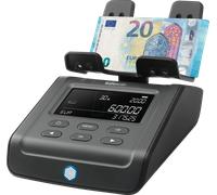 Safescan Machine à compter 6175 – valorisatrice pour pièces, billets et jetons – Noir