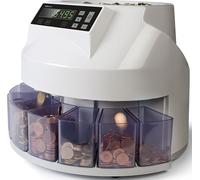Safescan Automatinis Euro monetų skaičiavimo ir rūšiavimo aparatas SAFESCAN 1250