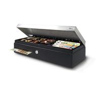 Safescan SD-4617S Tiroir Caisse Enregistreuse - 46 x 17 x 10 cm | Ouverture manuelle et automatique - 6 compartiments billets et 8 pièces - connexion RJ-12 - Tiroir à monnaie avec clés