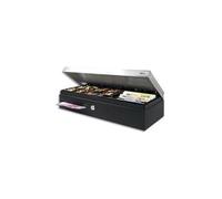 Safescan Tiroir Caisse Raccordement Rj12 8 Compartiments Monnaie,7 Billets Noir Argent L46x H10x P17 Cm