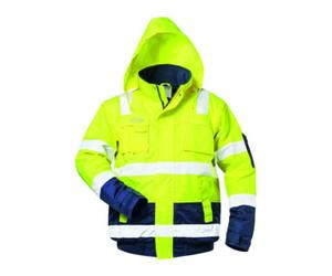 Safestyle SAFESTYLE Veste de pilote de signalisation Axel, T.3XL, jaune/bleu Quantité:1