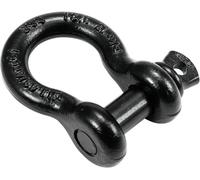 SAFETEX Manille 19mm noire avec boulon à vis - Manilles