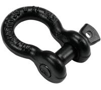 SAFETEX Manille 8mm noire avec boulon à vis - Manilles