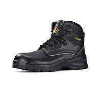 SAFETOE 18KV EH Bottes de travail non métalliques Composite Toe Bottes de sécurité avec poignée échelle Chaussures standard CE pour travailleurs électriques, Noir , 43 EU