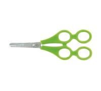 SAFETOOL Ciseaux pédagogique 4 anneaux symétriques lames inox bouts ronds - Lame 13 cm