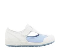 SAFETY JOGGER Chaussure de Sécurité pour Femme - Camille - Chaussure de Travail Légère et Confortable avec Scratch - Idéales pour Infirmières et Cuisine - Antidérapantes - Oxypas
