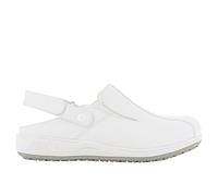 SAFETY JOGGER Chaussure de Sécurité pour Femme - CARINNE - Chaussure de Travail Légère et Confortable avec Scratch - Idéales pour Infirmières et Cuisine - Antidérapantes - Oxypas, Blanc, 37 EU