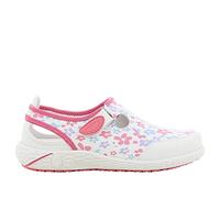 SAFETY JOGGER Chaussure de Sécurité pour Femme - Lina - Chaussure de Travail Légère et Confortable avec Scratch - Idéales pour Infirmières et Cuisine - Antidérapantes - Oxypas, Motif, 41 EU