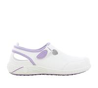 SAFETY JOGGER Chaussure de Sécurité pour Femme - Lina - Chaussure de Travail Légère et Confortable avec Scratch - Idéales pour Infirmières et Cuisine - Antidérapantes - Oxypas, Lila, 41 EU