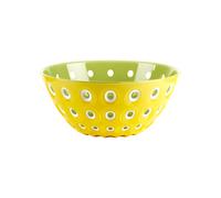 Saffron yellow/White/Water lily green RÉCIPIENT "LE MURRINE" Ø25cm