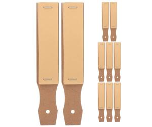SAFIGLE 10 Pièces Planche de Papier de Verre pour Tailler Crayon à Dessin, Réutilisable en Papier Abrasif Khaki, Outil Polyvalent pour Croquis et Dessin pour Adolescents