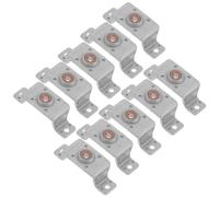 SAFIGLE 10 Pièces Support Moteur Sèche-cheveux en Fer Argenté, Remplacement Facile et Ajustement Précis, pour Réparation DIY et Entretien en Voyage