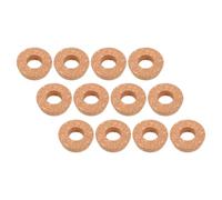 SAFIGLE 12 pièces Bouchons Liège Percés pour Pots Verre Couvercles avec Trou Central pour Vases Hydroponiques Et Terrariums, pour Mason Jars Et Propagation Vases, Jardinage Intérieur