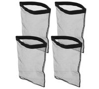 SAFIGLE 4pièces Filtre à Peluches Pour Sèche-linge Sacs Filtrants Lavables Pour Conduits Évacuation Conception Résistante Aux Intempéries Facile à Installer
