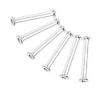 SAFIGLE 6 Pièces Vis de Serrage en Acier pour Parasol Compatibilité Large, Améliorée, pour Support de Parasol en Ambiance Estivale sur Balcon ou Terrasse