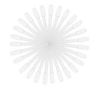 SAFIGLE 60 Pièces Marqueurs Effaçables à Sec Magnétiques pour Tableau Blanc avec Gomme Intégrée Manche Blanc et Pointe Blanche pour École Bureau ou Maison