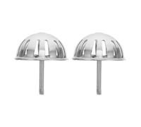SAFIGLE accessoires pour urinoirs couvercle inoxydable 2pcs bouchon de vidange avec design sur pied et fonction anti-odeur adapté pour salle de bain