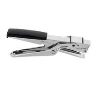 SAFIGLE Agrafeuse Pince Ergonomique Manuelle No10 Métal, 10 Feuilles Noir | Compacte, Précise et Ergonomique, pour Reliure de Documents et Loisirs Créatifs, Usage Scolaire