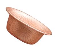 SAFIGLE Bol de culte bouddhiste en cuivre avec design traditionnel, nettoyage aisé, adapté pour offrande de riz en temple