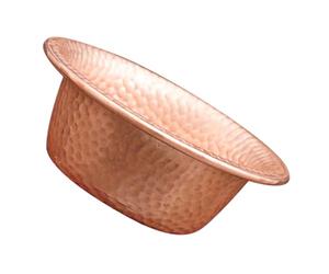 SAFIGLE Bol de culte bouddhiste en cuivre avec design traditionnel, nettoyage aisé, adapté pour offrande de riz en temple