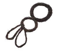 SAFIGLE Couronne Suspendue en Rotin de Lapin Légère et Polyvalente pour Décoration de Jardin et Ambiance Festive de Pâques