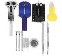 SAFIGLE Kit de Réparation de Montre 31 Pièces, Outil de Retrait de Maillons et Extracteur de Goupilles, Outil Horloger Multifonction pour Ajustement Bracelet, Utilisation Maison et
