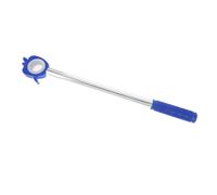 SAFIGLE Levier de Commande de fenêtre en Alliage d'aluminium argenté avec poignée en Plastique et Assemblage Simple pour fenêtres coulissantes
