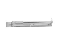 SAFIGLE Loquet Encastré de Porte en Acier Inoxydable Argenté Pêne Affleurant Double Tête pour Portes-fenêtres, Installation Facile, Sécurité Renforcée pour Maisons et Bureaux