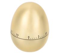 SAFIGLE Minuteur Cuisine Mécanique Oeuf Rotatif avec Alarme Outil de Gestion du Pratique pour Étudiants et Cuisine Minuterie Visuelle Simple et Cadeau Original Or