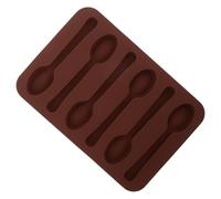 SAFIGLE Moule à Pâtisserie en Silicone Forme Cuillère pour Chocolat et Gâteau, Facile à Utiliser, Polyvalent, pour Biscuits et Desserts Créatifs