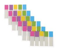 SAFIGLE Onglets de page auto-adhésifs colorés en PET, 6 Packs, faciles à écrire, pour travail et organisation à domicile, outils pratiques pour personnel de bureau