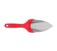 SAFIGLE Petite Pelle de Jardinage en Acier Inoxydable Poignée Ergonomique Rouge pour Creuser et Transplanter Les Jardins Familiaux Extérieur