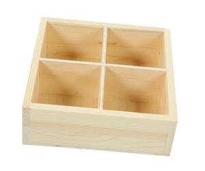 SAFIGLE Plateau de Rangement en Bois Multi-grilles pour Jardinières et Plantes en Pot, Léger et Protecteur, pour Balcon ou Bureau