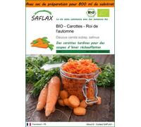 SAFLAX Garden in the bag -- Carottes - Roi de l'automne - 1000 graines - Daucus